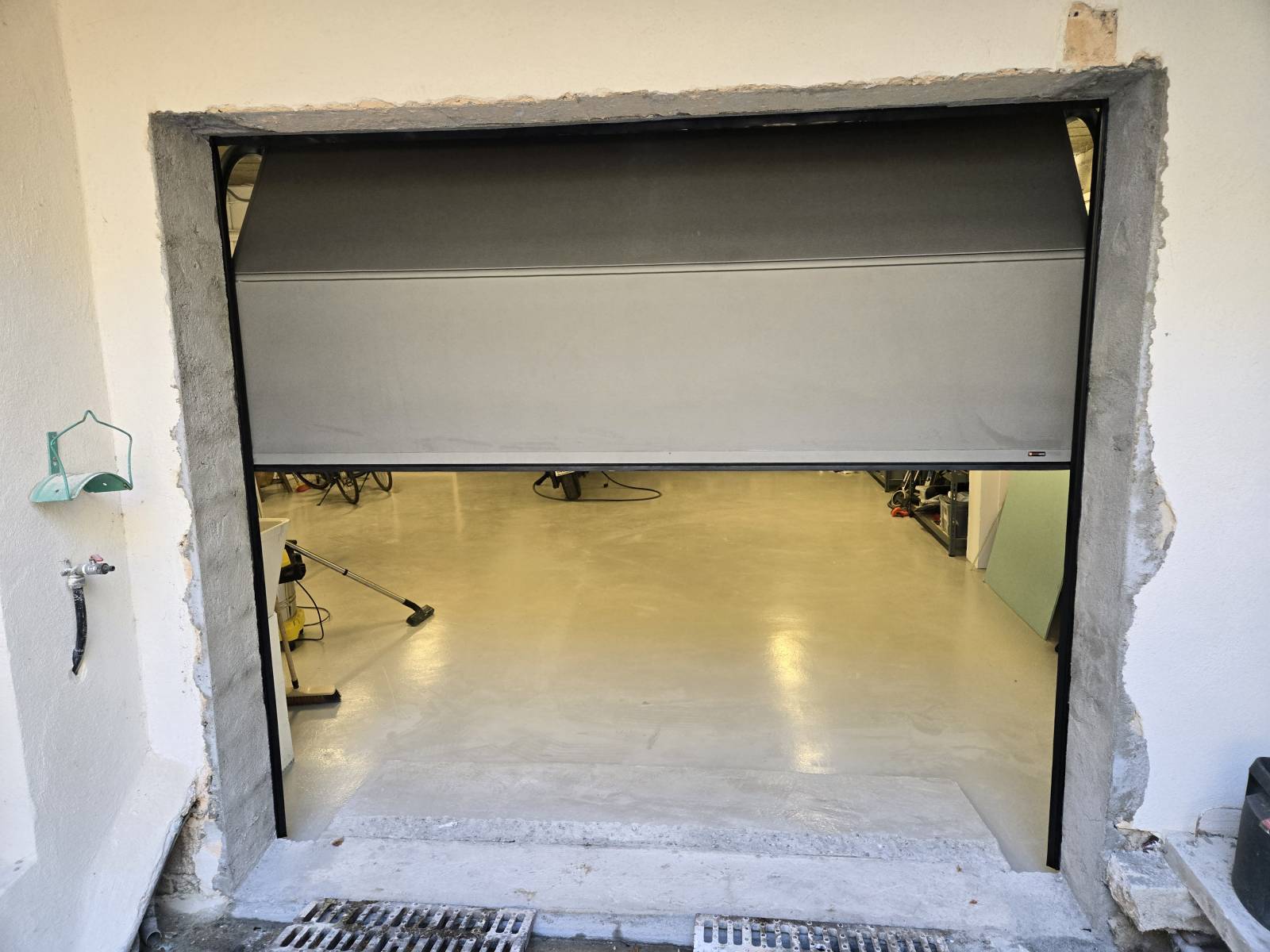 Réparation de porte sectionnelle électrique