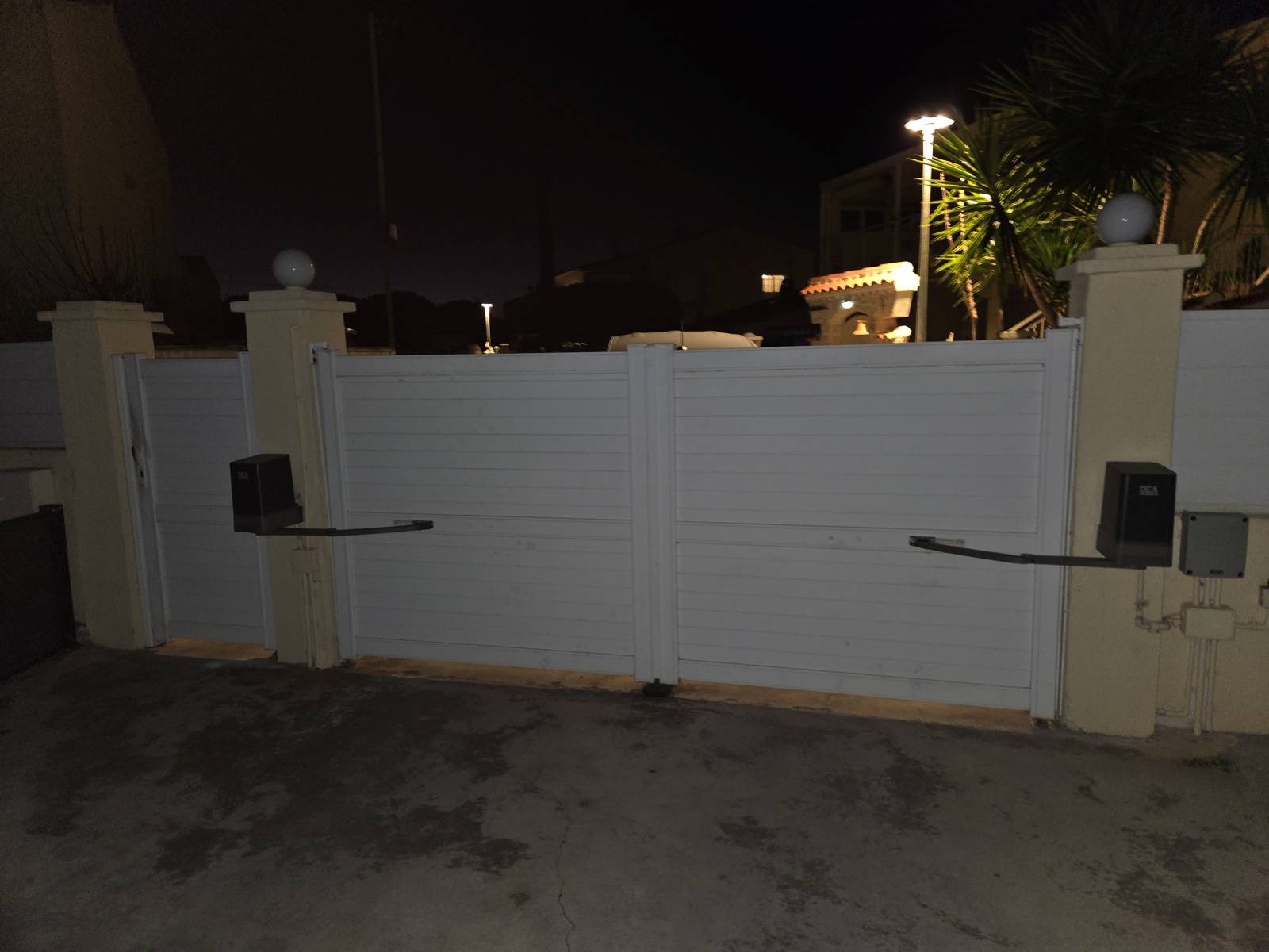 Remplacement bras articulé électrique pour portail Marignane