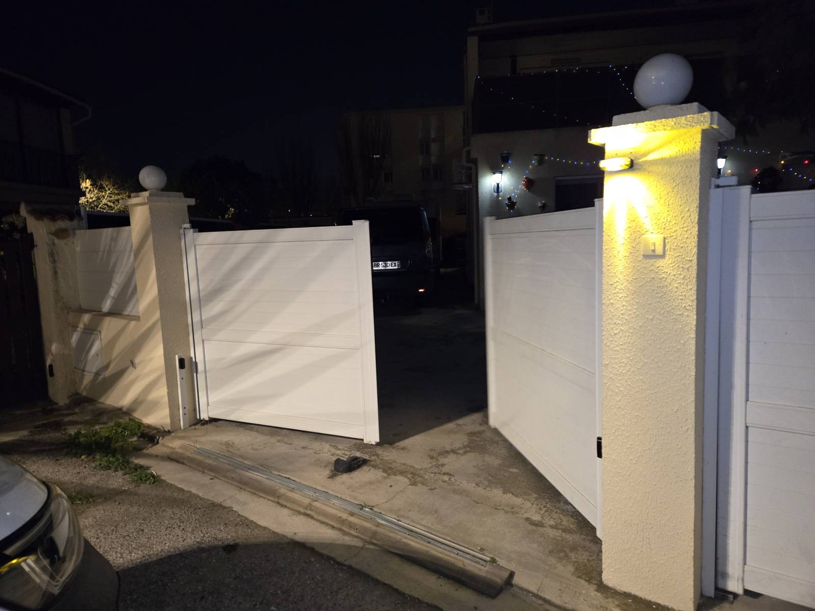 Remplacement motorisation portail battant Marignane