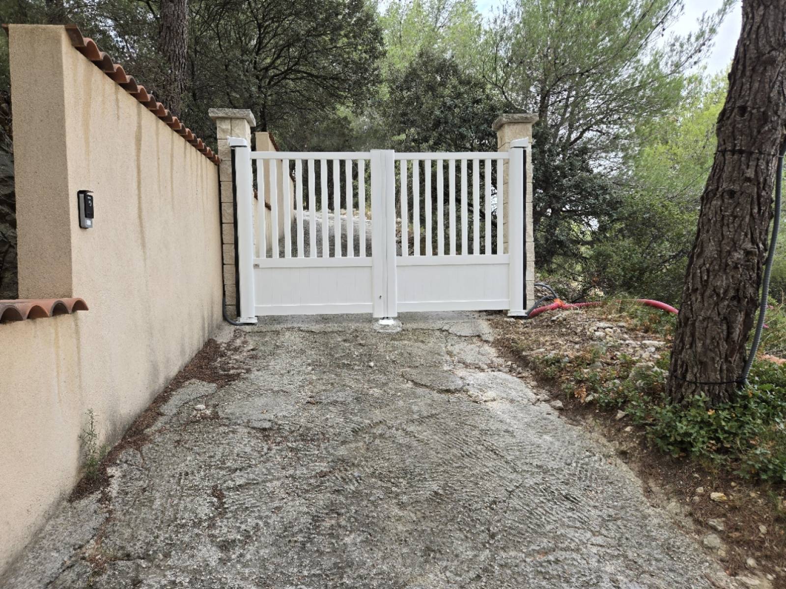 Portail battant motorisation Somfy