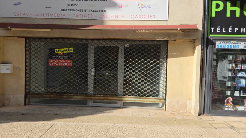 Remplacement de rideau métallique avec croisillons