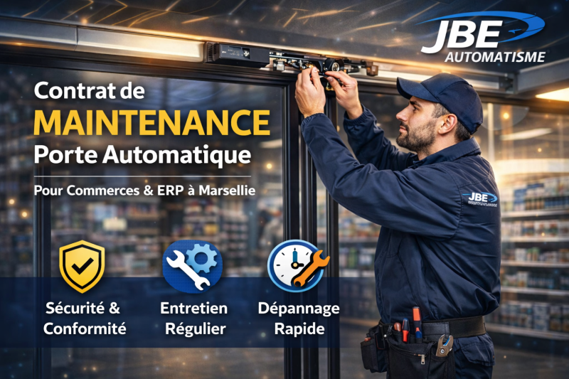 contrat de maintenance pour portes automatiques 