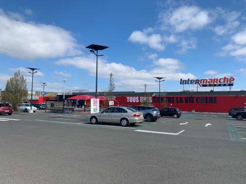 Porte automatique supermarché Marignane